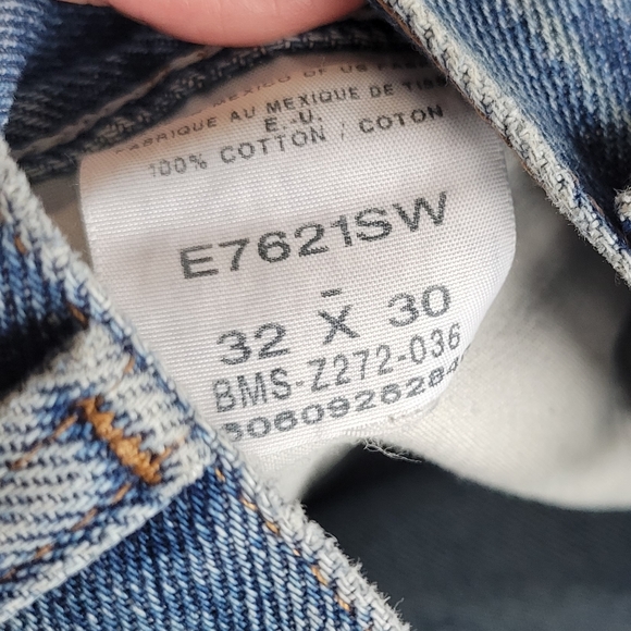 Vintage Rustler Blue Jeans - Picture 4 of 5